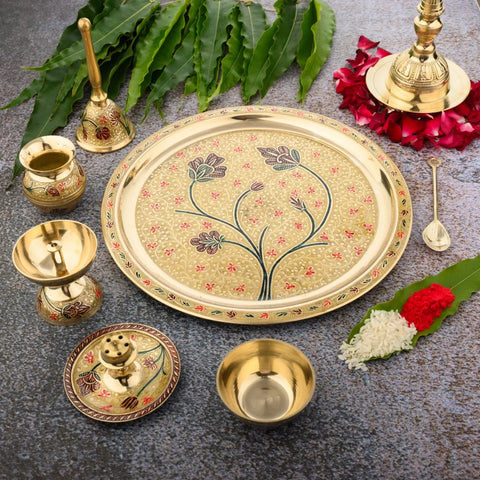 pooja thali